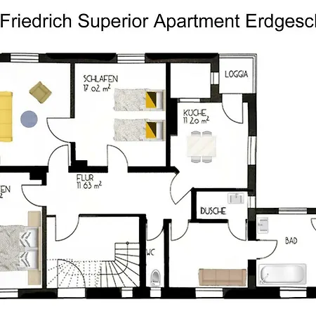 Friedrich شقة *